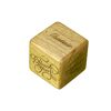 Wooden Message Cube
