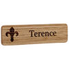 Personalised Wood Name Badges