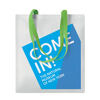 Polycotton shopping bag with full colour sublimation print (sample branding)