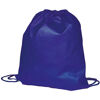Promotional Recyclable Drawstring Bags - Blue
