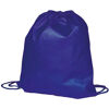 Promotional Recyclable Drawstring Bags - Blue Promotional Recyclable Drawstring Bags - Blue
