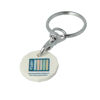 Recycled Plastic rHIPS Trolley Coin Keyring (tor colour)