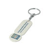 Recycled Plastic rHIPS  Trolley Stick Keyring (tor colour)