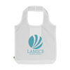 RPET Recycled Folding Shopper Bag in White