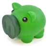 Piggy Bank with Rubber Nose (Green)