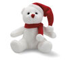 Christmas Soft Toys to Print - Santa Teddy (white)