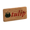 Wood Promotional Badges