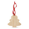 Wooden Christmas Tree Decorations to Engrave or Print - Tree