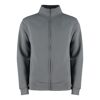 Cadet Zip-Up Sweat in Dark Grey