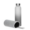 Fade Glass Water Bottle with sleeve in 500ml