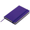  A6 Smooth PU Notebook Purple 
