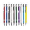 Budget Metal Push Button Pen in 10 colours