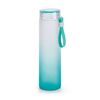 Borosilicate Glass Water Bottle in Gradient Blue