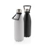 Large Stainless Steel Bottle - White Large Stainless Steel Bottle - White