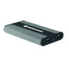 Fabric Covered Power Bank powerful 6000 mAh Grey Fabric Covered Power Bank powerful 6000 mAh Grey