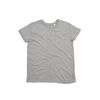 Mantis Roll Sleeve T Shirt - Heather Grey