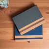 A5 Notebook with PU and Cork Cover colours