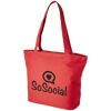 Beach Bags with Zip - Red