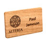 Personalised Wood Name Badges