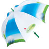 Printed Sports Umbrella - Green Handle Printed Sports Umbrella - Green Handle