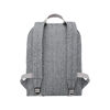 Recycled cotton and polyester backpack (reverse)