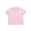 Womans Mantis Polo - Pink & Navy