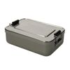 Grey Metal Lunchbox