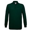 B&C Safran Long Sleeve Piqué Polo Shirts Mens (Green)