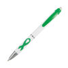 Ribbon Design Promotional Pen - Green Ribbon Design Promotional Pen - Green