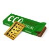 Chocolate Bar in Compostable Packaging 68g with gold ticket