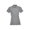 Clique Premium Polo Shirt (Ladies Grey Melange)