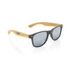 Wheat Straw & Bamboo Sunglasses - Black