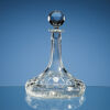 Lead Crystal Panel Ships Decanter Lead Crystal Panel Ships Decanter
