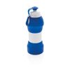 Foldable Silicone Sports Bottle - Blue