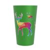 Reusable Plastic half pint cups with colour digital print