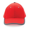 Impact Aware 6 panel recycled cotton contrast cap