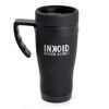 Travel Mug Matt Black Steel