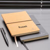 Recycled Leather Notebook Individually Personalised