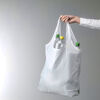 RPET Recycled Folding Shopper Bag in White