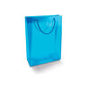 PP rope handled shoppers - blue