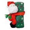 Christmas Soft Toys to Print - Santa & Fleece