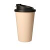 Bioplastic Spill Proof Takeaway Cup Apricot Pink