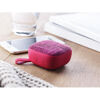 Square Fabric Covered Bluetooth Speaker with rubber backing