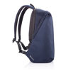 Bobby Soft, anti-theft backpack (navy, sideview and fully expanded)
