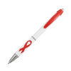 Ribbon Design Promotional Pen - Red