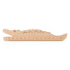 Fun-shaped wooden ruler for kids (crocodile)