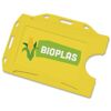 Biodegradable ID Card Holder in Yellow Colour