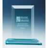 15 cm Jade Glass Rectangle Award