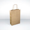 Custom Branded Kraft Paper Carrier Bag