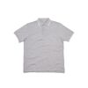 Mantis Tipped Polo Shirt - Heather Grey & White